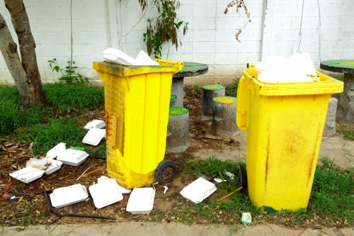 Collection methods for hazardous waste in Brent Cross.