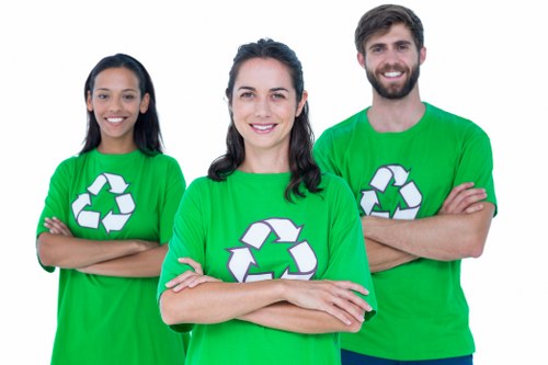 Brent Cross residents utilizing lockable skip hire services