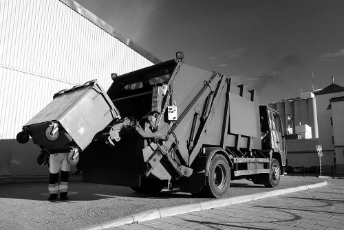 Brent Cross skip hire service in action